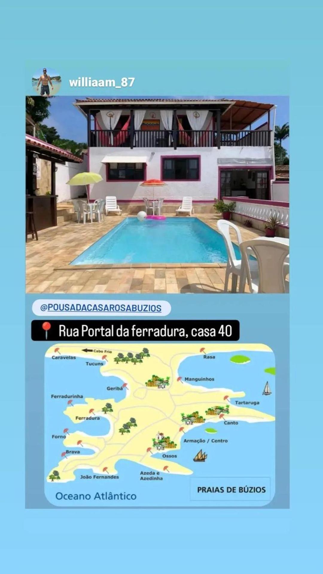 Casa Rosa Suite Temporada Búzios 外观 照片